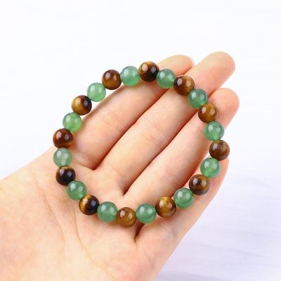Brazaletes de cristal de piedra curativa para mujeres para energía positiva.