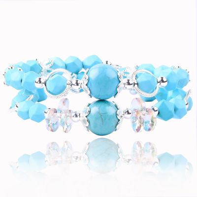 Energía curativa de las mujeres de la piedra preciosa de la pulsera de cuentas 4/6/8/10/12mm