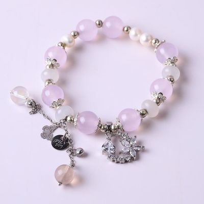 Pulseras de cristal de 10 mm con energía curativa