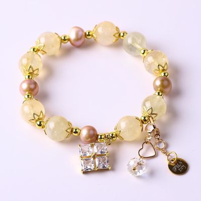 Pulseras de cristal de 10 mm con energía curativa