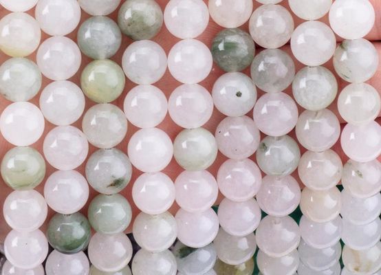 Tian Shan Jade verde cuentas redondas cristal natural piedra preciosa tamaño de cuentas diferentes hebras de cuentas sueltas para hacer joyas DIY