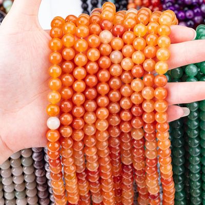 Perlas de cristal semipreciosas para la fabricación de joyas