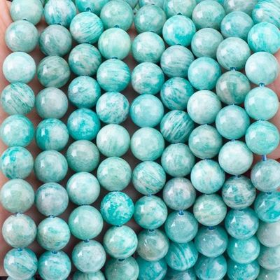 8 mm Tianhe Perlas de piedra preciosa Perlas de cristal para la fabricación de joyas