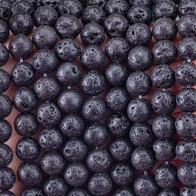 8mm Volcánica de piedras preciosas cuentas de cristal para la fabricación de joyas