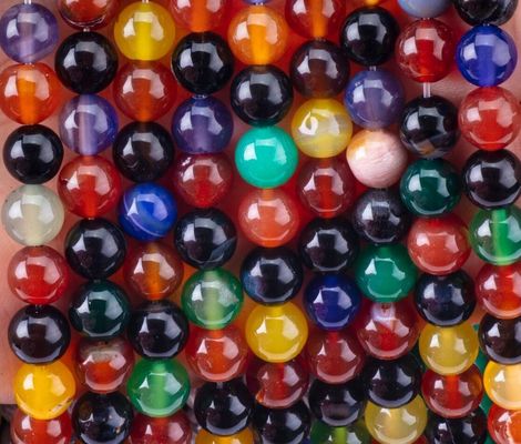 Energía curativa natural de las flores de ágata para la fabricación de joyas