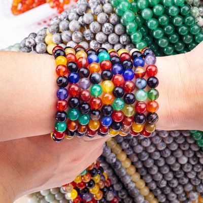 Energía curativa natural de las flores de ágata para la fabricación de joyas
