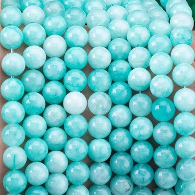 8MM Tianhe piedra cristal redonda granel de cuentas para joyería de bricolaje hacer pendiente y collar