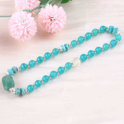 Brazalete con cuentas de piedras preciosas hecha a mano Brazalete de piedra ajustable para uso diario