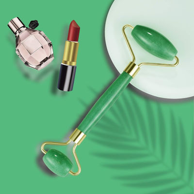 Masaje facial 100% natural de cristal verde aventurino para el rostro