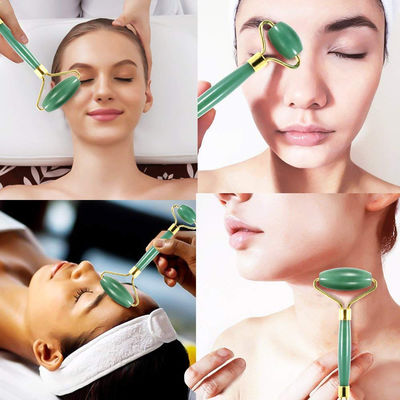 Masaje facial 100% natural de cristal verde aventurino para el rostro