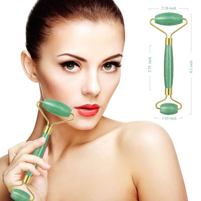 Masaje facial 100% natural de cristal verde aventurino para el rostro