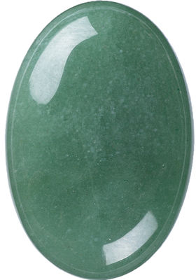 Aventurina verde natural pulida piedra de palma Aventurina verde de bolsillo preocupación piedra preciosa para reducir el estrés Decoración del hogar