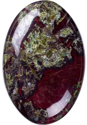 Piedra de sangre de dragón natural de forma ovalada Piedra artesanal de dragón Piedra de sangre de palma Piedra preciosa para decoración del hogar