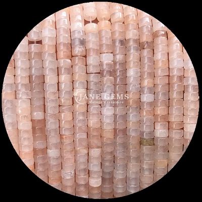 Cristal natural de piedra preciosa Rondelle cuentas de tambor forma de cuentas sueltas hebras para regalos de fiesta