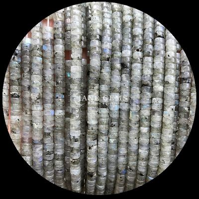 Las gemas de las cuentas de labradorita / turquesa roja / lapislázuli / tambor de unaquita forma de cuentas sueltas para la energía curativa