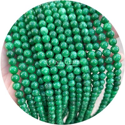 Venta al por mayor de cuentas redondas de piedra natural cuentas redondas sueltas de piedras preciosas accesorios 8mm de aguamarina cuentas sueltas para joyería DIY