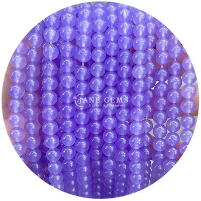 Venta al por mayor de cuentas redondas de piedra natural cuentas redondas sueltas de piedras preciosas accesorios 8mm de aguamarina cuentas sueltas para joyería DIY