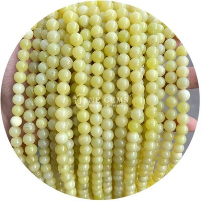 Venta al por mayor de cuentas redondas de piedra natural cuentas redondas sueltas de piedras preciosas accesorios 8mm de aguamarina cuentas sueltas para joyería DIY