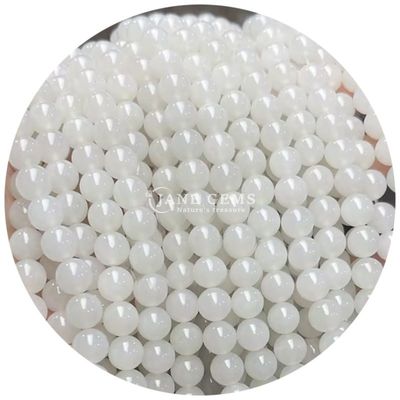 Venta al por mayor de cuentas redondas de piedra natural cuentas redondas sueltas de piedras preciosas accesorios 8mm de aguamarina cuentas sueltas para joyería DIY