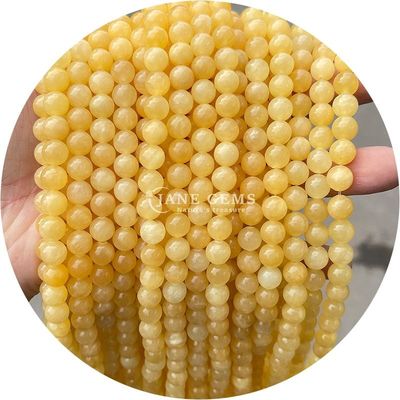Venta al por mayor de cuentas redondas de piedra natural cuentas redondas sueltas de piedras preciosas accesorios 8mm de aguamarina cuentas sueltas para joyería DIY