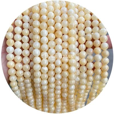 Venta al por mayor de cuentas redondas de piedra natural cuentas redondas sueltas de piedras preciosas accesorios 8mm de aguamarina cuentas sueltas para joyería DIY