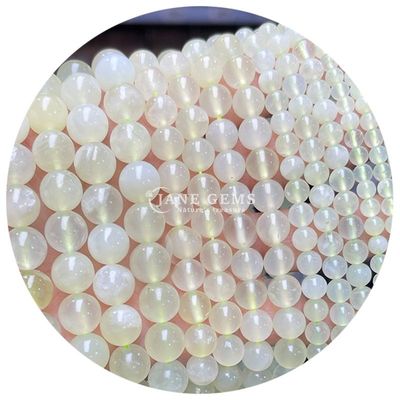 Venta al por mayor de cristal natural gemstone cuentas redondas cuentas redondas accesorios de cuentas sueltas de piedra cuentas espaciador para joyería hacer Diy