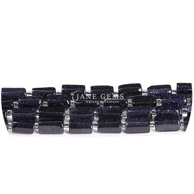 Venta al por mayor de cristal natural de piedra preciosa cilindro de forma de cuentas de ágata cilindro de cuentas sueltas accesorios para la fabricación de joyas DIY
