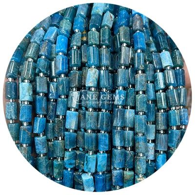 Venta al por mayor de cristal natural de piedra preciosa cilindro de forma de cuentas de ágata cilindro de cuentas sueltas accesorios para la fabricación de joyas DIY