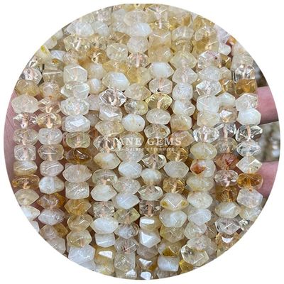 Venta al por mayor de cristal natural piedra preciosa ángulo amorfo cuentas rayadas ágata irregular accesorios de cuentas sueltas para joyería DIY