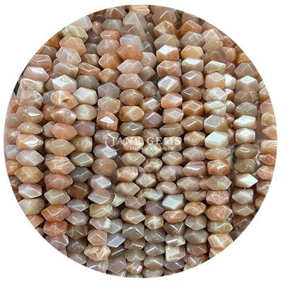 Venta al por mayor de cristal natural piedra preciosa ángulo amorfo cuentas rayadas ágata irregular accesorios de cuentas sueltas para joyería DIY
