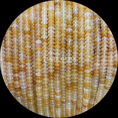 Piedra de cristal Rondelle Abaco forma HeShi Perla Varios tipos de piedras de perlas sueltas hebras para la fabricación de joyas
