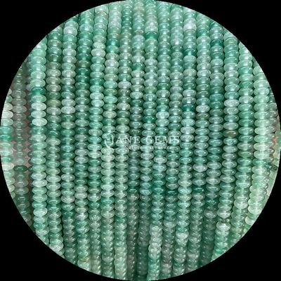 Varias piedras preciosas tipo Rondelle Abaco Forma Sodalite Verde Aventurine hebras de cuentas sueltas para el diseño de joyas