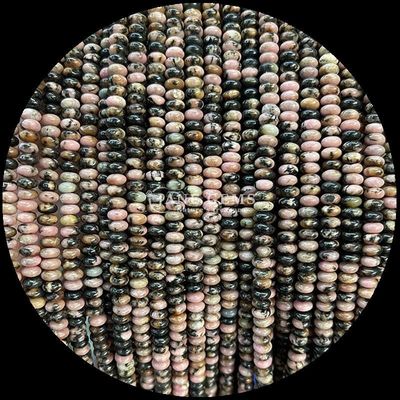 Varias piedras preciosas tipo Rondelle Abaco Forma Sodalite Verde Aventurine hebras de cuentas sueltas para el diseño de joyas