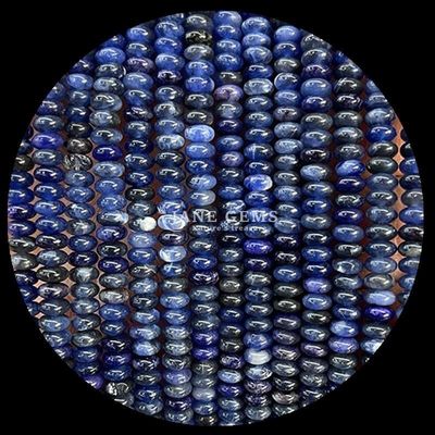 Varias piedras preciosas tipo Rondelle Abaco Forma Sodalite Verde Aventurine hebras de cuentas sueltas para el diseño de joyas