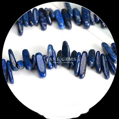 Piedra preciosa natural Forma irregular de los dientes Lapislázuli Chips de cornalina Graja hebras de cuentas sueltas para hacer joyas