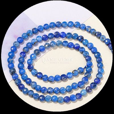 Perlas de forma plana con facetas Cristal piedra preciosa forma redonda Turmalina Peridoto hebras de perlas sueltas para la fabricación de joyas