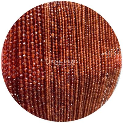 Características de las cuentas pequeñas Cristal natural de piedra preciosa Varios tipos de piedras Filamentos de cuentas sueltos para la fabricación de joyas DIY