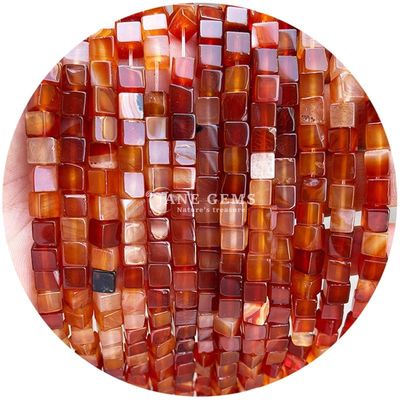 Venta al por mayor de cristal natural de piedra preciosa cuadrados de forma de cubo cubo de piedra suelta de cuentas accesorios cubo de cuentas espaciadores para joyería
