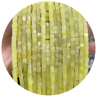 Venta al por mayor de cristal natural piedra preciosa cuadrada de ágata cuentas de cubo suelto de turquesa de cuentas de accesorios espaciadores para la fabricación de joyas