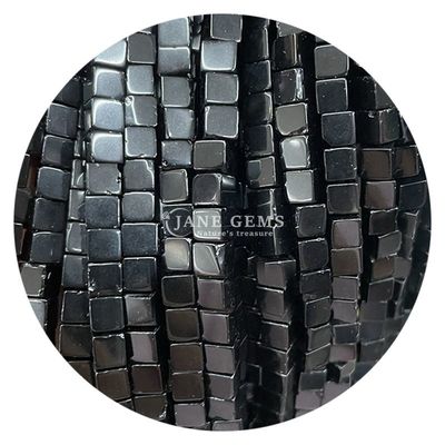 Venta al por mayor de cristal natural piedra preciosa cuadrada de ágata cuentas de cubo suelto de turquesa de cuentas de accesorios espaciadores para la fabricación de joyas
