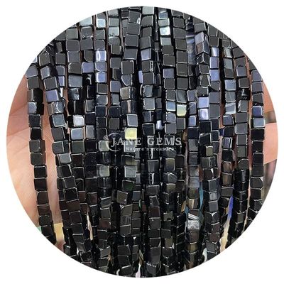 Venta al por mayor de cristal natural piedra preciosa cuadrada de ágata cuentas de cubo suelto de turquesa de cuentas de accesorios espaciadores para la fabricación de joyas