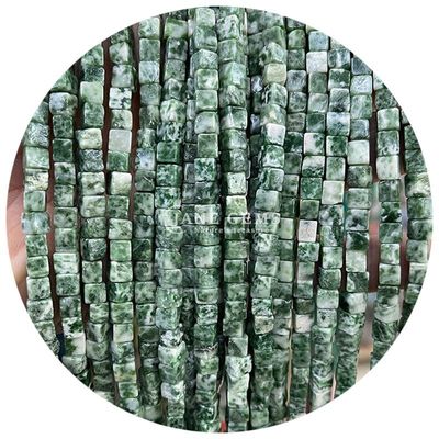 Venta al por mayor de cristal natural piedra preciosa cuadrada de ágata cuentas de cubo suelto de turquesa de cuentas de accesorios espaciadores para la fabricación de joyas