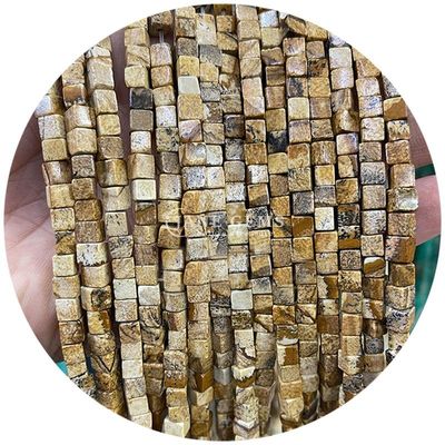 Venta al por mayor de cristal natural piedra preciosa cuadrada de ágata cuentas de cubo suelto de turquesa de cuentas de accesorios espaciadores para la fabricación de joyas