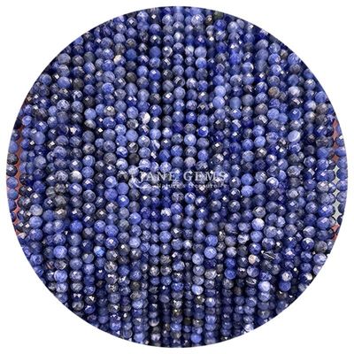 Perlas de gemas cristal natural de cara redonda forma pequeña de la amazonita apatita hilos de perlas sueltas para pulseras