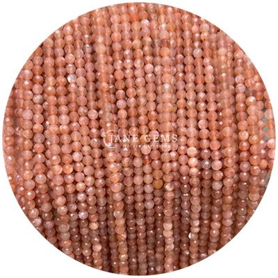 Perlas de gemas cristalinas naturales de cara redonda forma de jade blanco pequeño Howlite hebras sueltas de perlas para pulseras