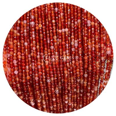 Perlas de gemas cristalinas naturales de cara redonda forma de jade blanco pequeño Howlite hebras sueltas de perlas para pulseras