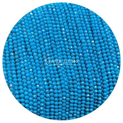 Perlas de gemas cristalinas naturales de cara redonda forma pequeña dalmataña jaspe rubí zoisite hebras sueltas de perlas para pulseras