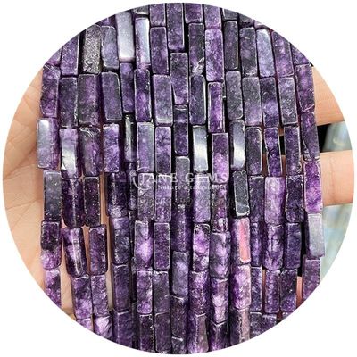 Venta al por mayor de cristal natural piedra preciosa cubo rectangular cuentas de piedra sueltas accesorios de cuentas de piedra cubo espaciadores de cuentas para joyas