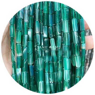 Venta al por mayor de cristal natural piedra preciosa cubo rectangular cuentas de piedra sueltas accesorios de cuentas de piedra cubo espaciadores de cuentas para joyas