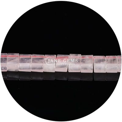 Venta al por mayor de cristal natural de piedras preciosas con facetas de cuentas rectangulares accesorios de cuentas de piedra sueltas espaciadores con facetas para joyas